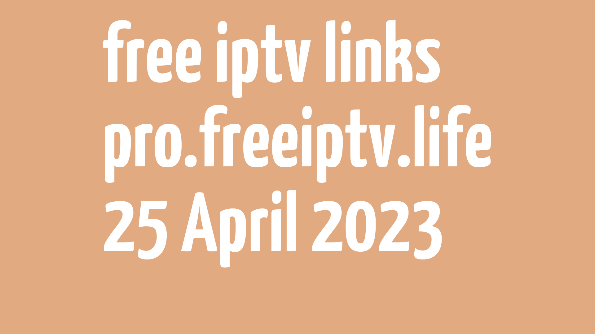 free iptv links 240423